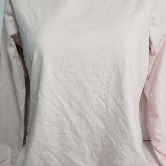 Land's End Long Sleeve Pink Top - Picture 3 of 6